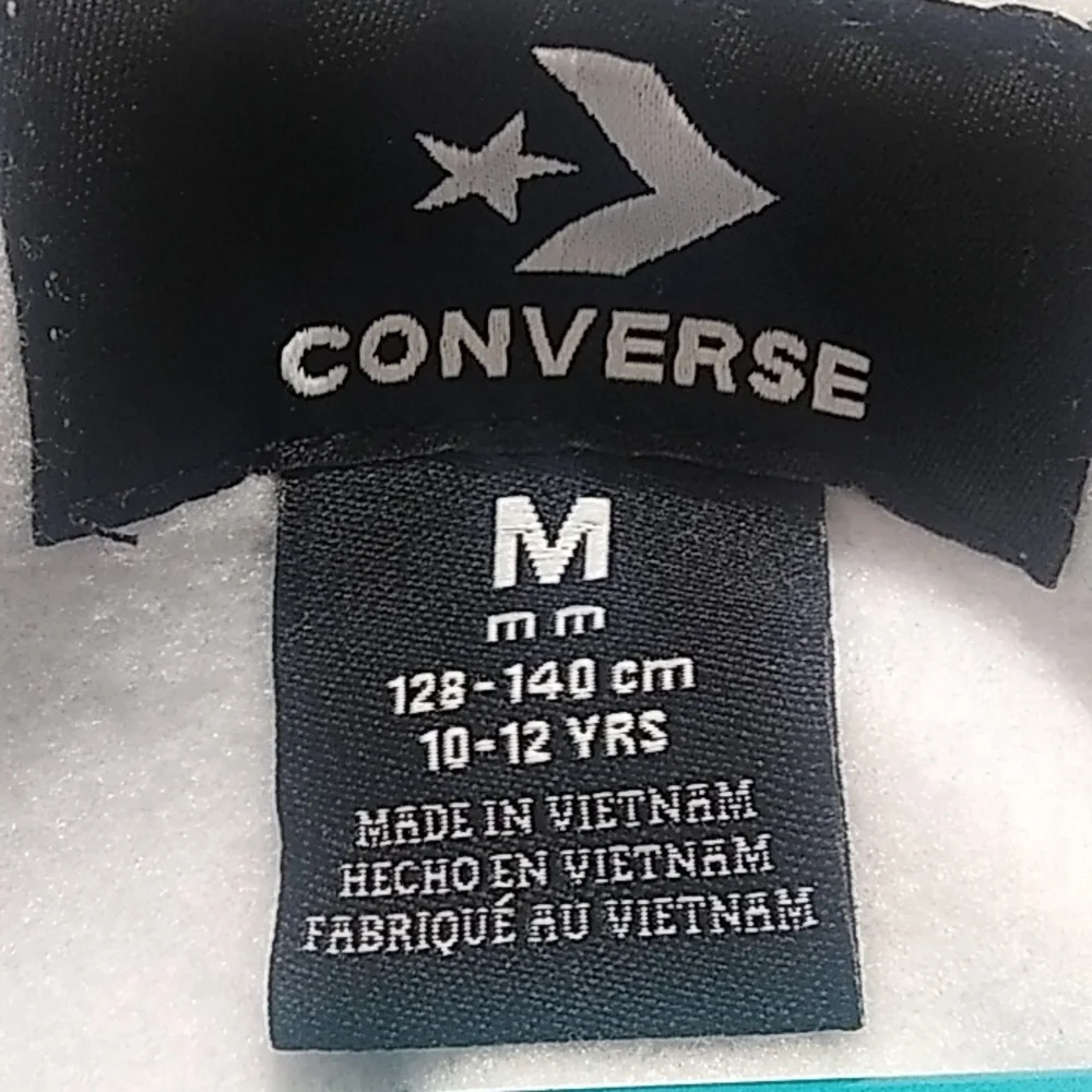 Converse All-Over Print Cropped Pullover Hoodie